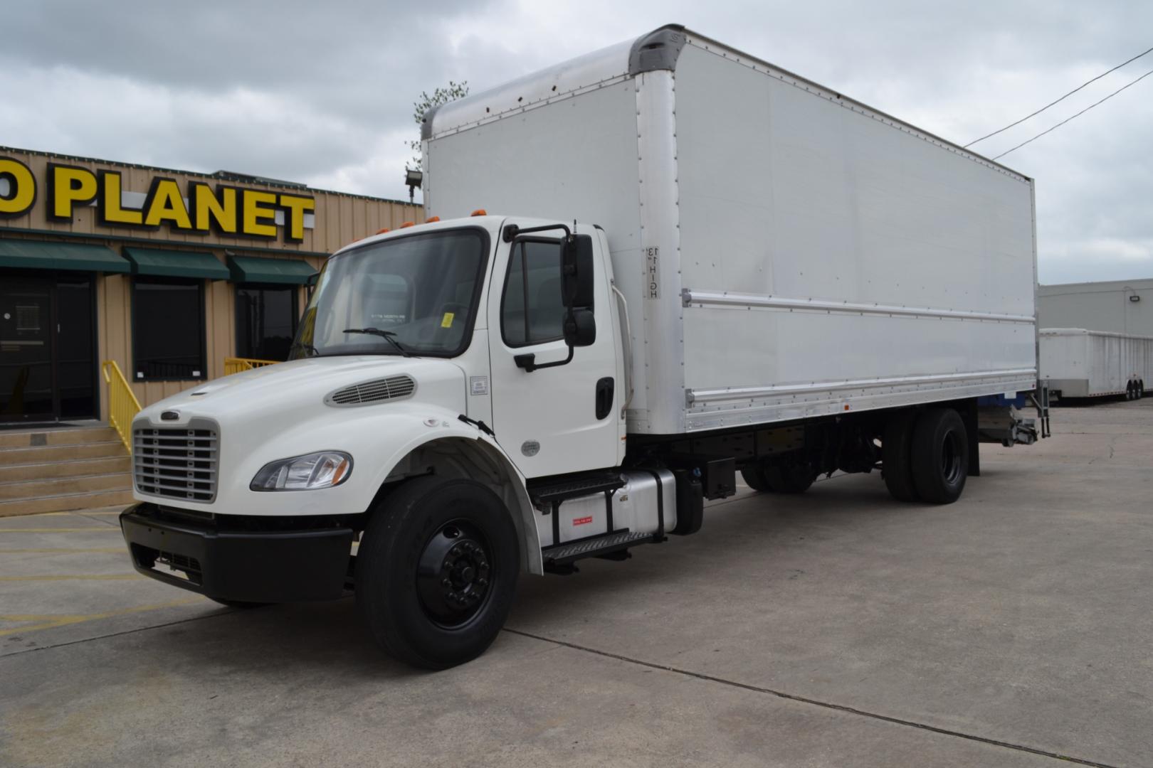 2019 WHITE /BLACK FREIGHTLINER M2-106 with an CUMMINS B6.7L 260HP engine, ALLISON 2200RDS AUTOMATIC transmission, located at 9172 North Fwy, Houston, TX, 77037, (713) 910-6868, 29.887470, -95.411903 - Photo#0